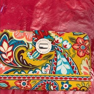 Vera Bradley Colorful Floral Wallet
